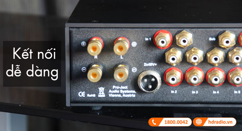 Ket noi  Amply Pro-Ject Stereo Box RS