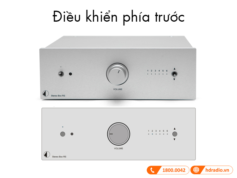 Dieu khien  Amply Pro-Ject Stereo Box RS