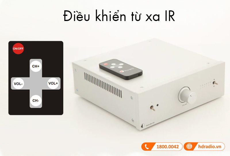 Dieu khien  Amply Pro-Ject Stereo Box RS