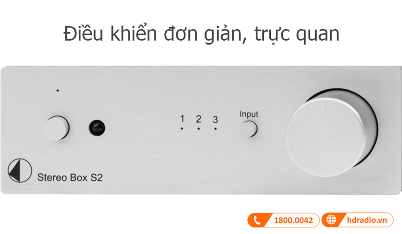 Dieu khien Pro-Ject Stereo Box S2