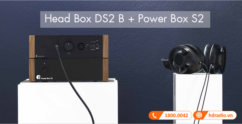 Ung dung Pro-Ject Head Box DS2 B