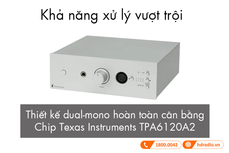 Kha nang xu ly Pro-Ject Head Box DS2 B