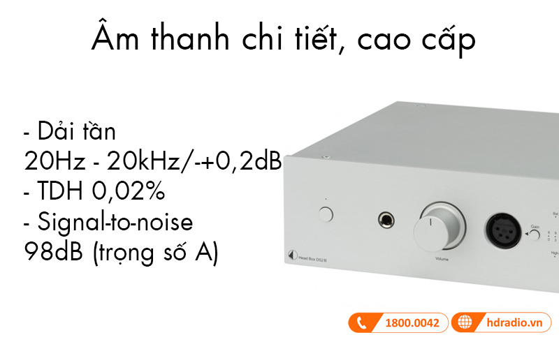 Am thanh Pro-Ject Head Box DS2 B