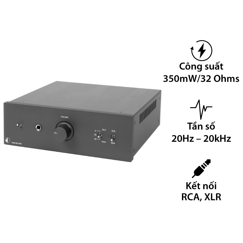 Headphone Amply Pro-Ject Head Box RS
