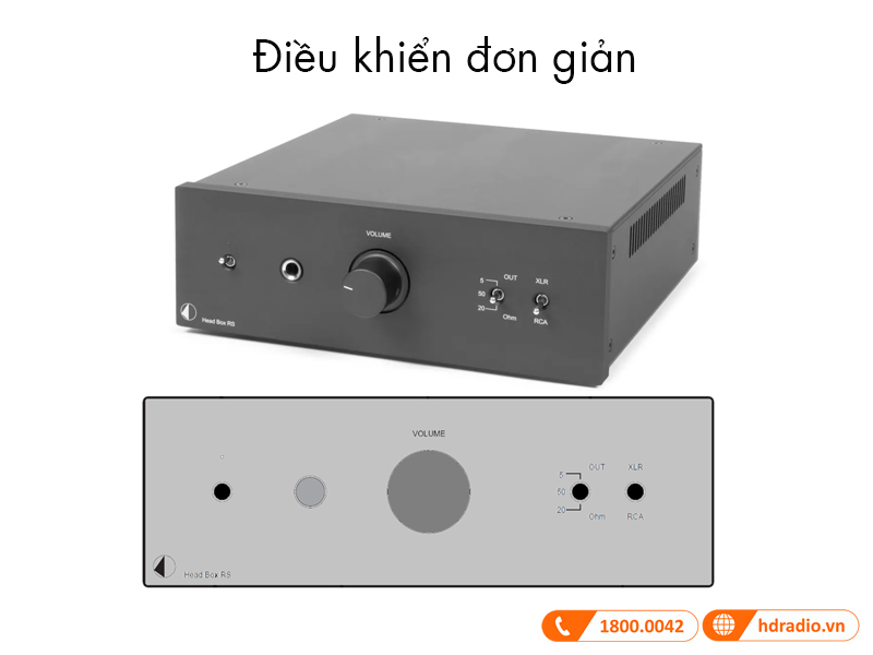Dieu khien Pro-Ject Head Box RS