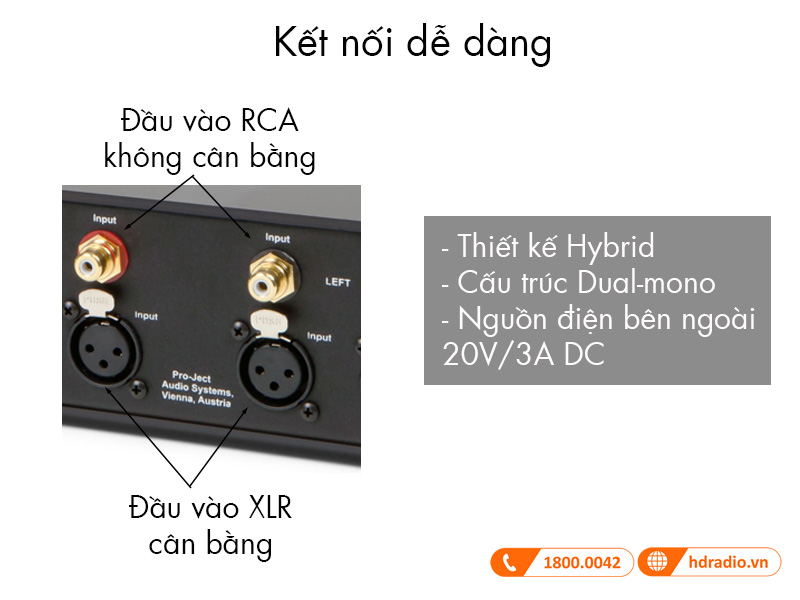 Ket noi Pro-Ject Head Box RS