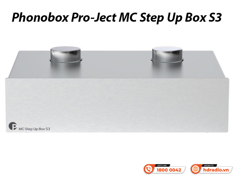 Phonobox Pro-Ject MC Step Up Box S3
