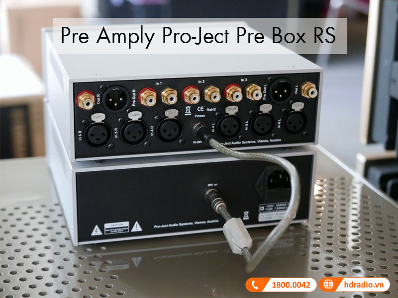 Ung dung Pre Amply Pro-Ject Pre Box RS