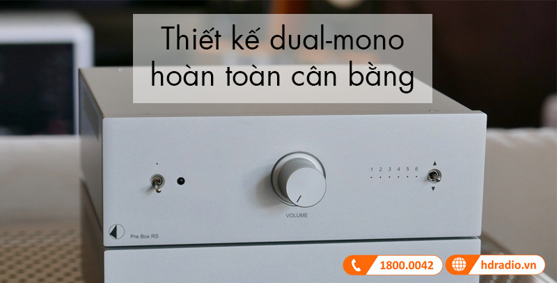 Thiet ke Pre Amply Pro-Ject Pre Box RS