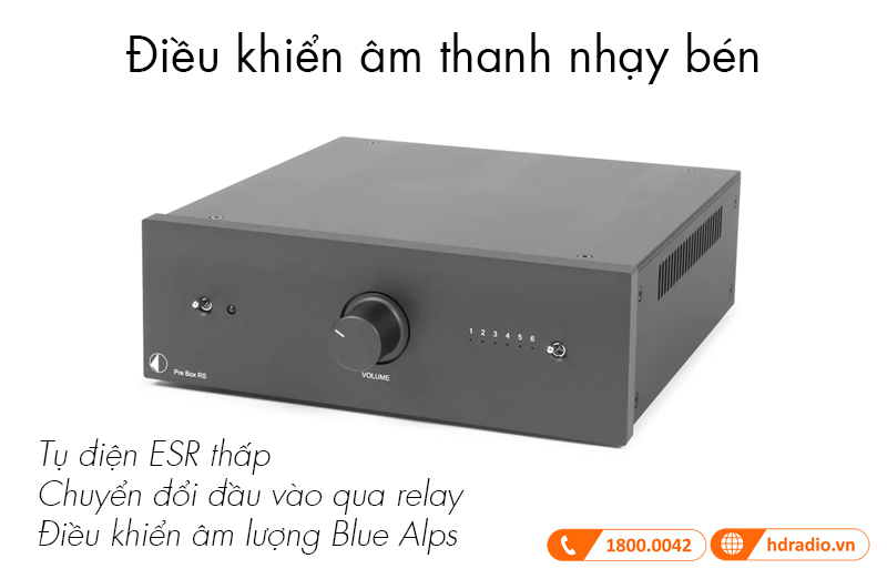 Cong nghe Pre Amply Pro-Ject Pre Box RS