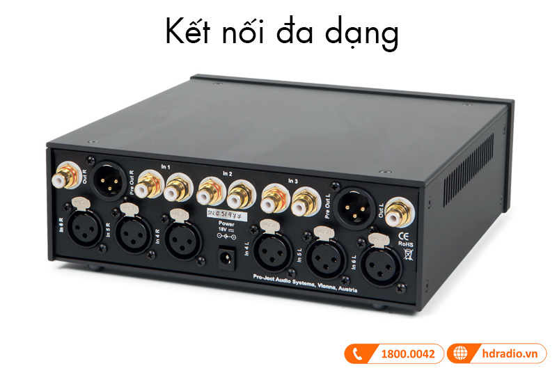 Ket noi Pre Amply Pro-Ject Pre Box RS