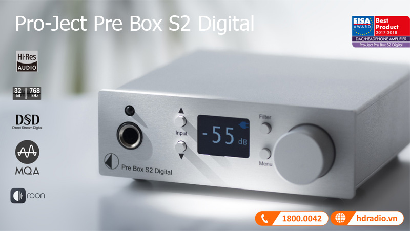 DAC + Pre amply Pro-Ject Pre Box S2 Digital