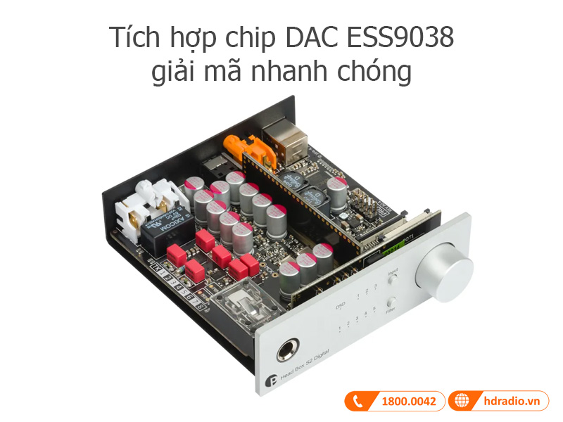 DAC + Pre amply Pro-Ject Pre Box S2 Digital