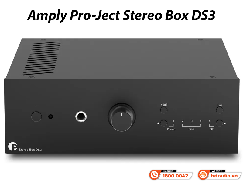 Amply Pro-Ject Stereo Box DS3