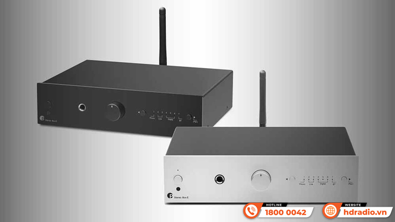 Thiết kế Amply Pro-Ject Stereo Box E