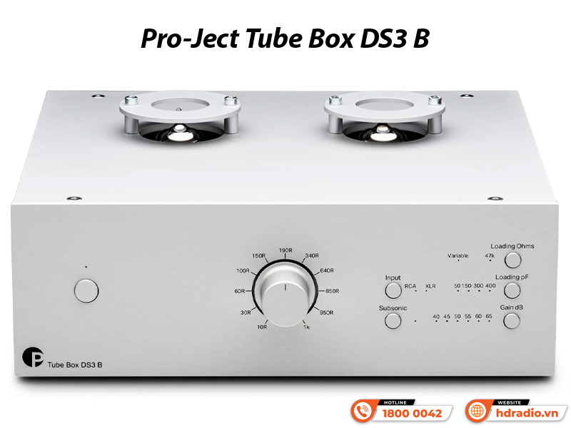 Pre Amply Pro-Ject Tube Box DS3 B