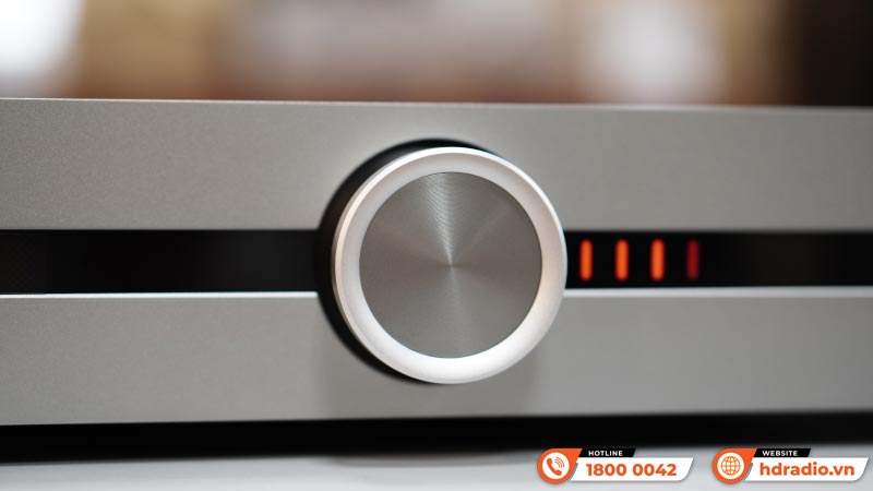 Amply Roksan Attessa Streaming, 2 kênh, 80W/CH (8 Ohm), Bluetooth, Wifi-7