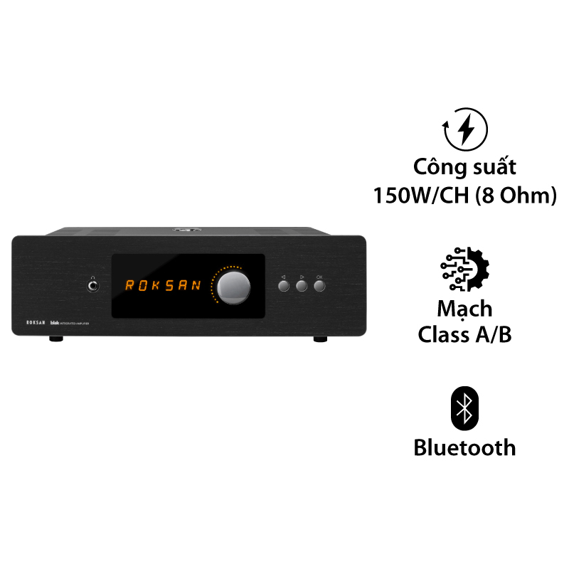 Amply Roksan Blak, 150W/CH (8 Ohm)
