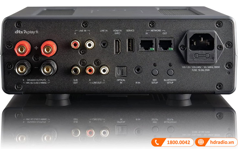 Amply SVS Prime Wireless Pro SoundBase kết nối 