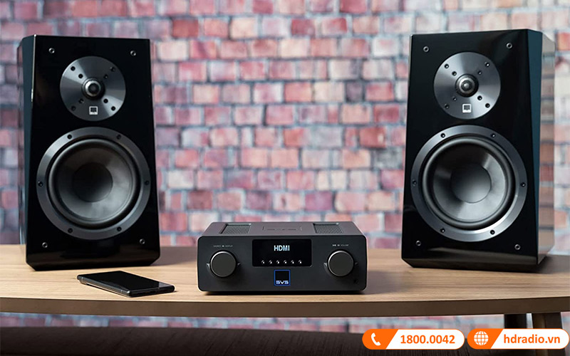 Amply SVS Prime Wireless Pro SoundBase công suất mạnh mẽ 