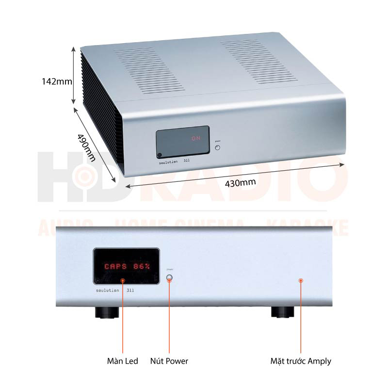 Chú thích Amply Soulution 311
