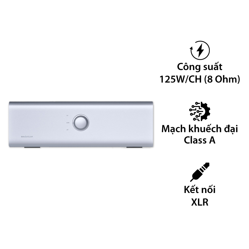 Amply Soulution 501, 125W/CH (8 Ohm)