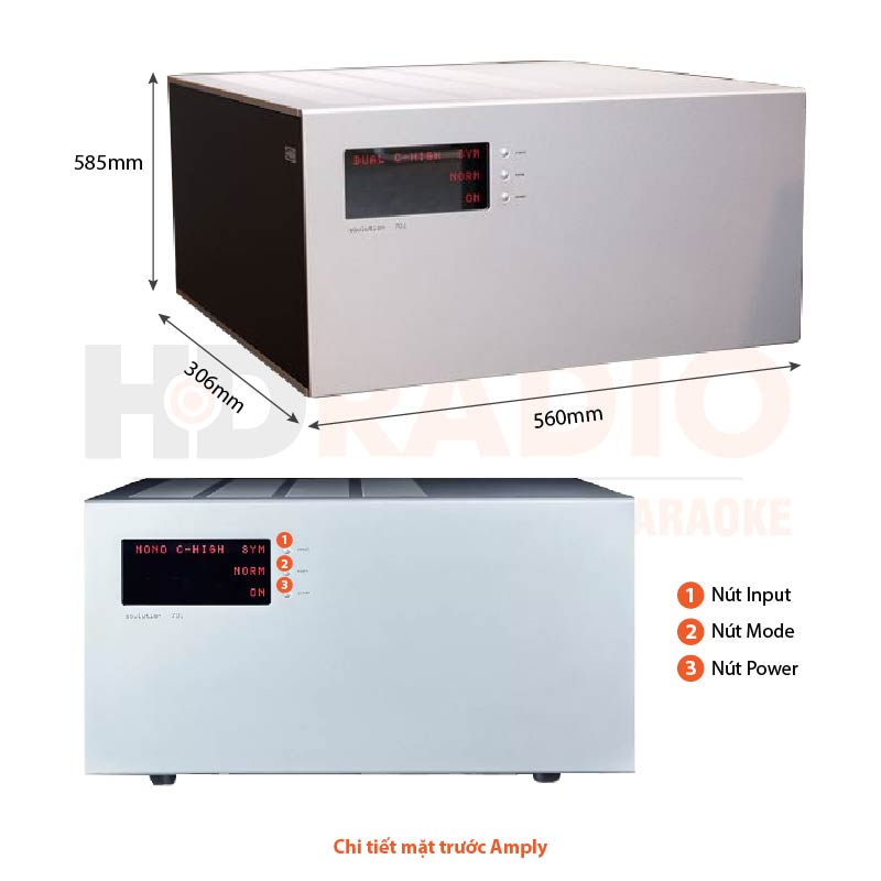 Chú thích Amply Soulution 701