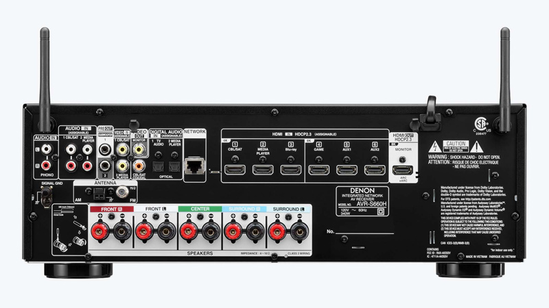 Amply Denon AVR-S660H