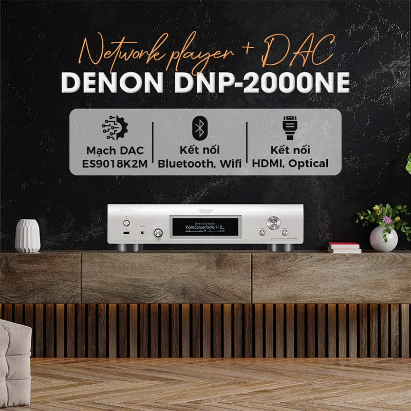 Network player + DAC Denon DNP-2000NE
