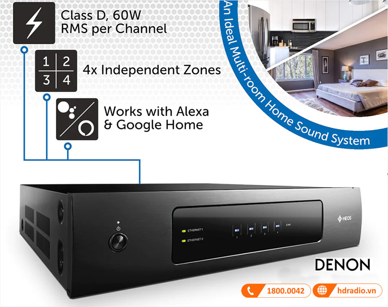 mạch khuếch đại khủng với 8 kênh