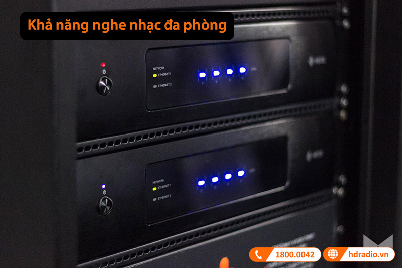 khả năng nghe nhạc đa phòng