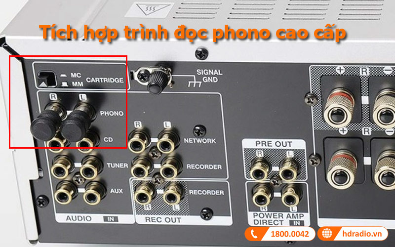 Trình đọc phono cao cấp