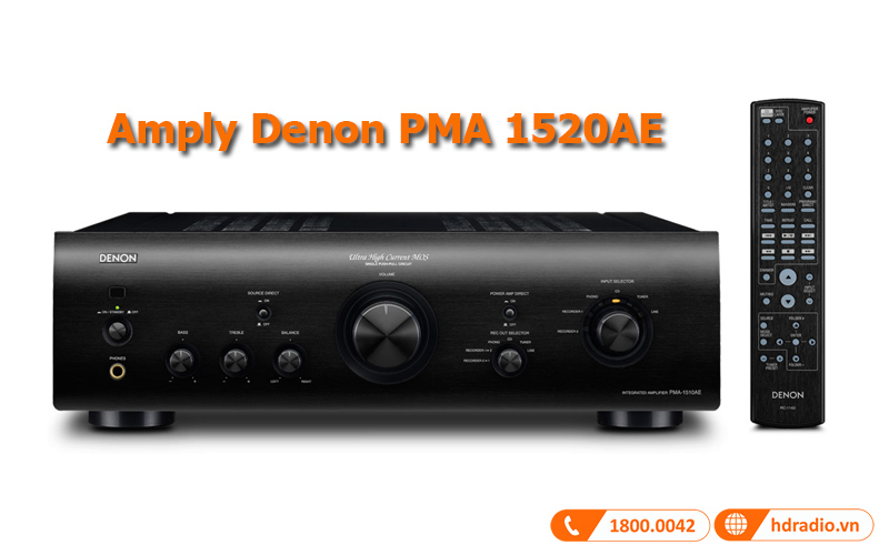 Amply nghe nhạc Denon PMA-1520AE