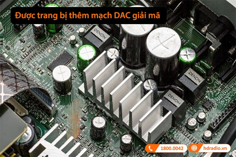 trang bị mạch giải mã DAC