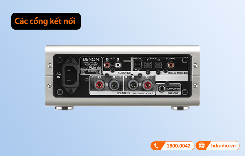 các cổng kết nối