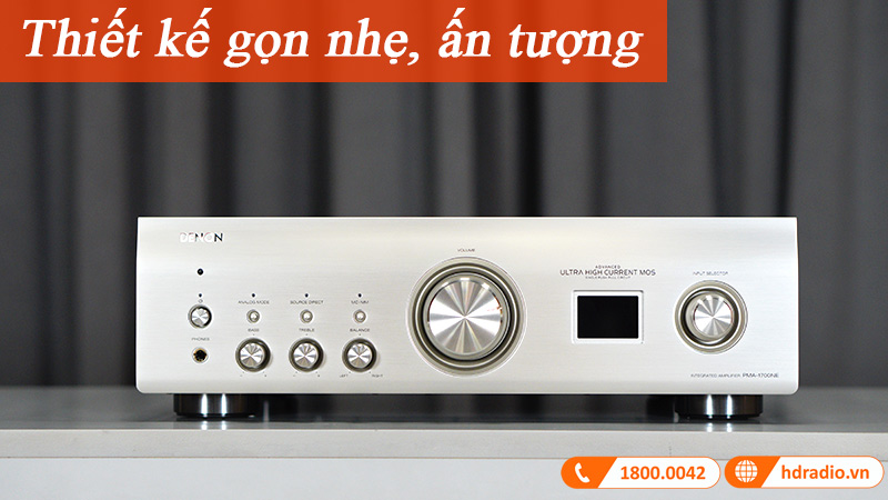 Amply Denon PMA-1700NE thiet ke