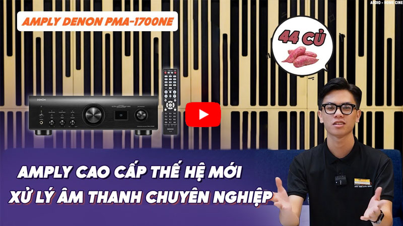 Amply Nghe Nhạc Denon PMA-1700NE