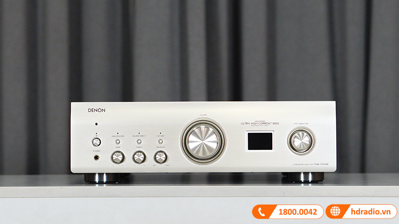 Amply Denon PMA-1700NE màu bạc