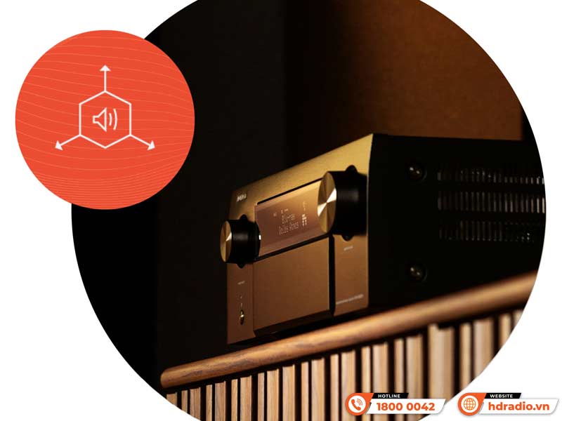 Âm 3D Amply Denon AVC-X 6800H