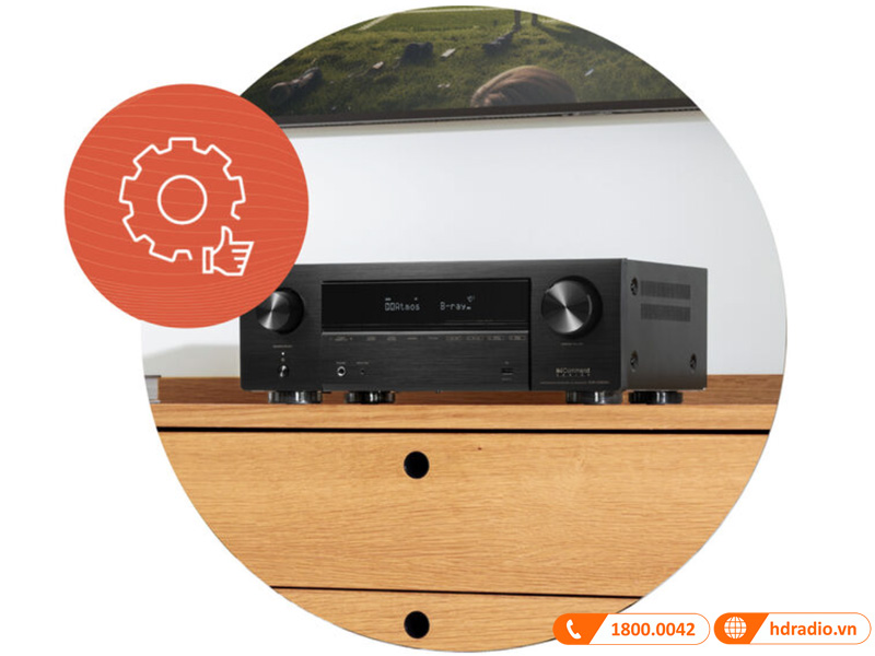 Amply Denon AVR-X1800H