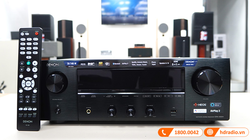 Ảnh thực tế amply Denon DRA 800H