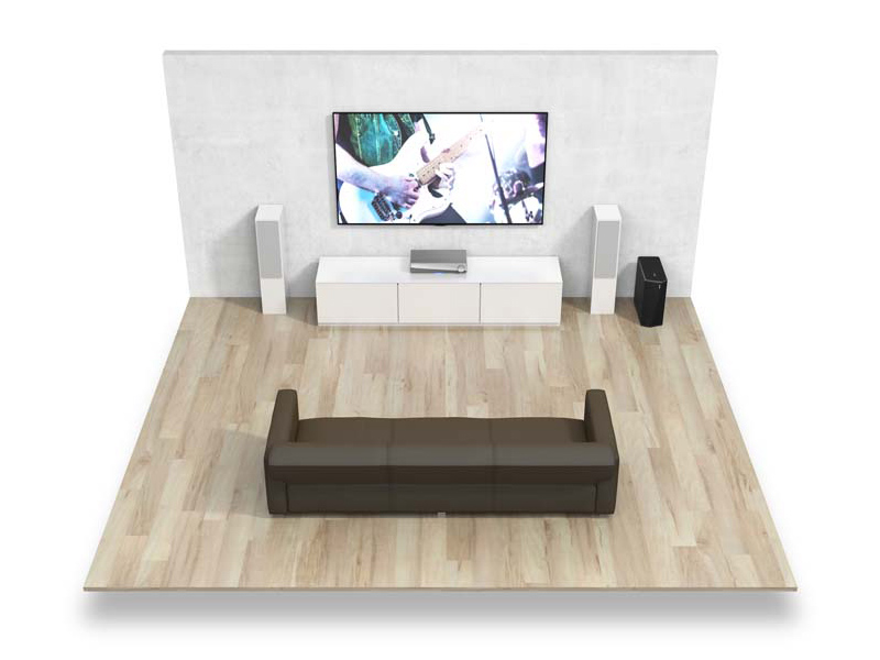 Hệ thống nghe nhạc 2.1 