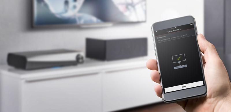 điều khiển thông qua trợ lý ảo