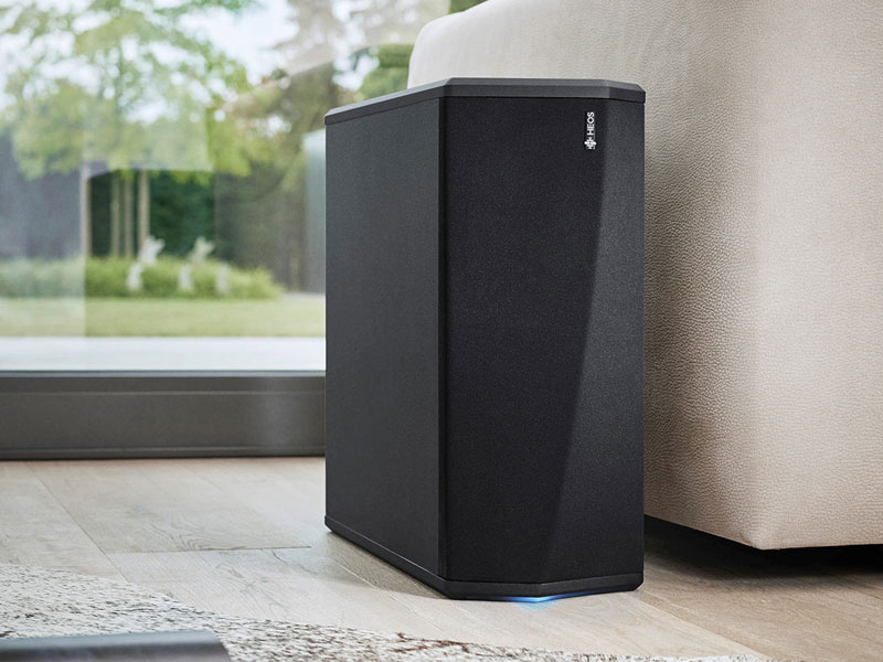 Hỗ trợ kết nối không dây với loa trầm