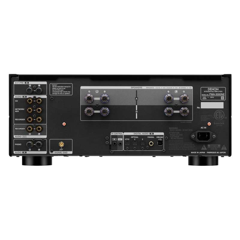 Amply Denon PMA-3000NE (2 kênh, 160W/Kênh, Optical, USB, Phono)-4