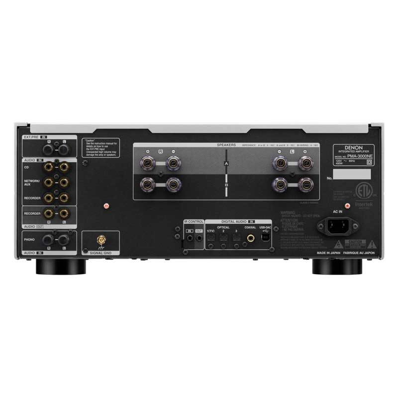 Amply Denon PMA-3000NE (2 kênh, 160W/Kênh, Optical, USB, Phono)-8