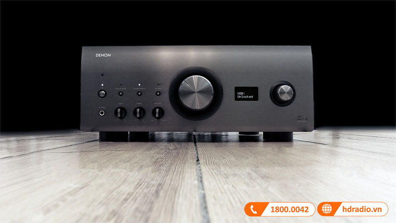 Amply nghe nhạc 2 kênh với 80W/1 kênh