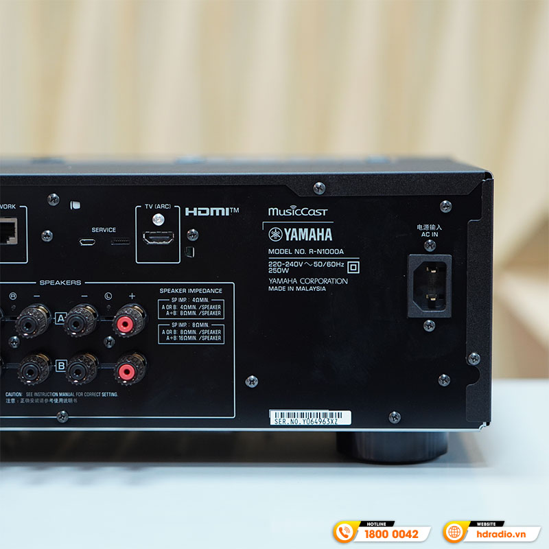 Amply Yamaha R-N1000A