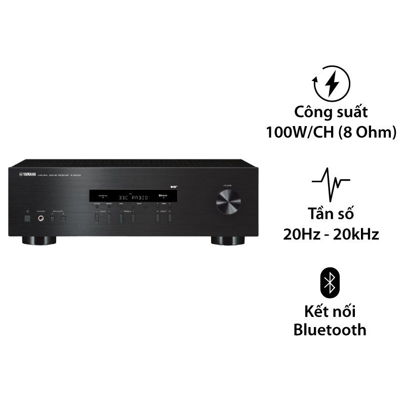 Amply Yamaha R-S202D