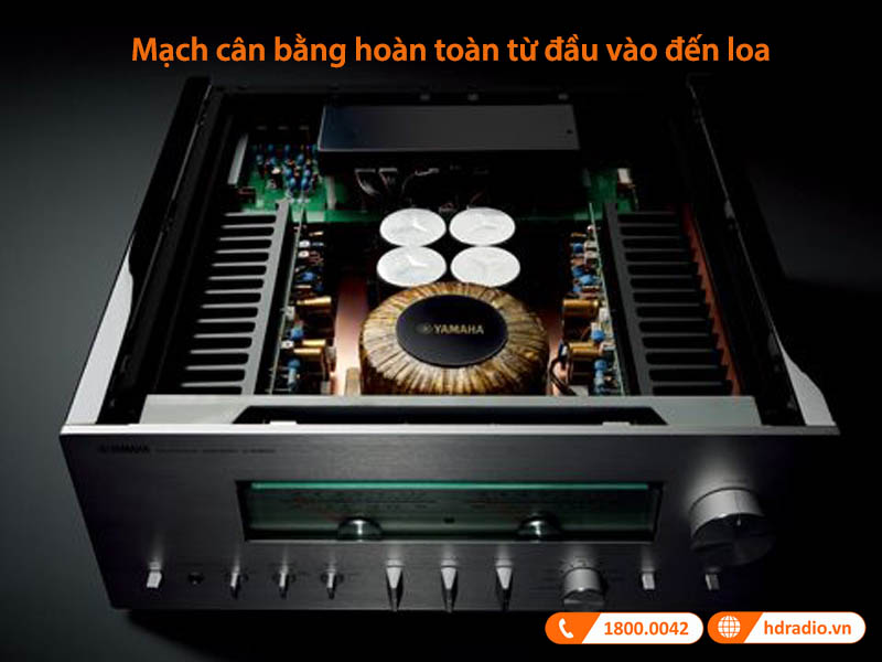 Mạch cân bằng hoàn toàn từ đầu vào đến loa